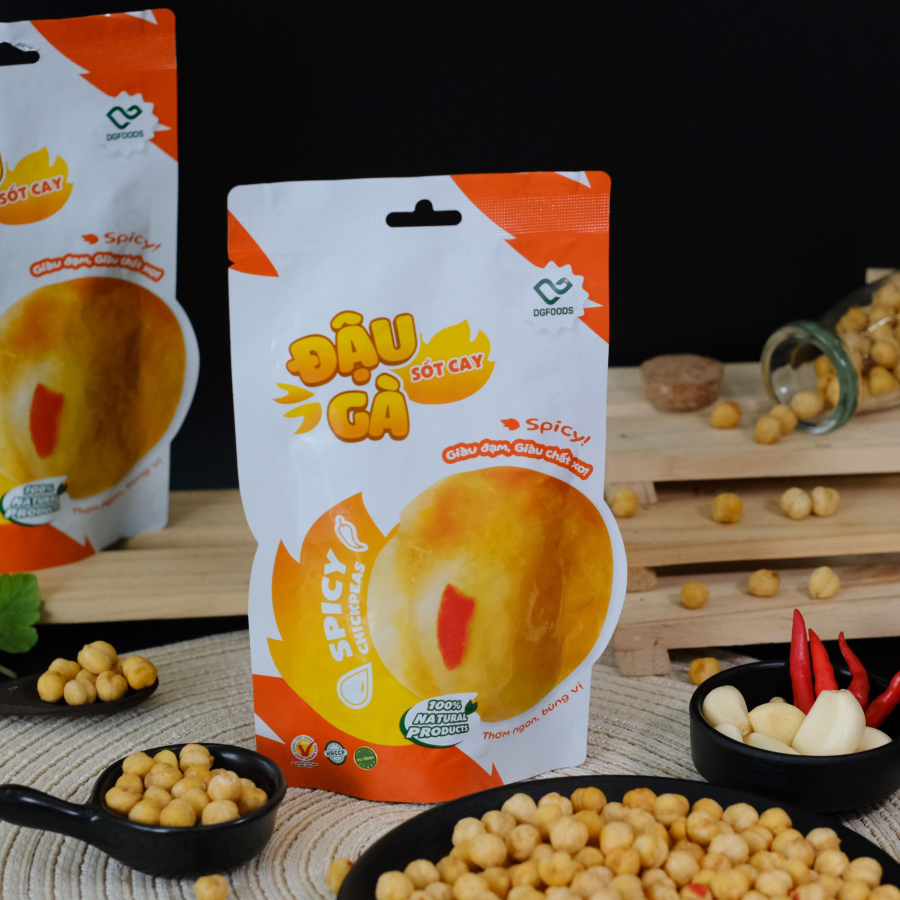 Đậu Gà Sốt Cay 70g